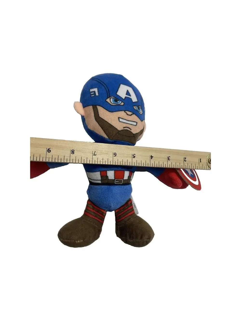 Marvel Captain America Plush Soft Collectible Superhero Stuffed Toy Kids Gift
